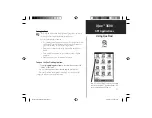 Preview for 23 page of Garmin iQUE 3600 Application Manual