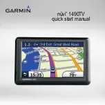 Garmin NUVI 1490TV Quick Start Manual preview