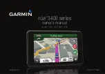 Garmin nuvi 3450 Owner'S Manual preview