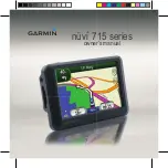 Garmin Nuvi 715 Series Owner'S Manual preview