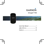 Garmin Oregon 750 Quick Start Manual preview