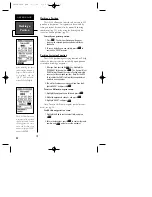 Preview for 36 page of Garmin Personal Navigator GPS 48 Owner'S  Manual  & Reference