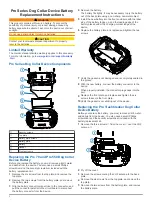 Preview for 2 page of Garmin Pro Series Battery Replacement Instructions