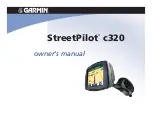 Garmin Streetpilot C320 Owner'S Manual preview