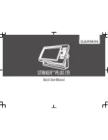 Preview for 1 page of Garmin STRIKER PLUS 7 Quick Start Manual