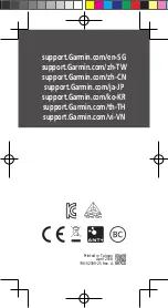 Preview for 158 page of Garmin VARIA RTL510 Quick Start Manual