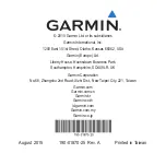 Preview for 104 page of Garmin VIRB XE Quick Start Manual