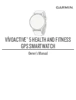 Garmin VIVOACTIVE 5 Owner'S Manual preview