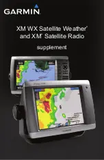 Garmin XM WX Supplement Manual preview