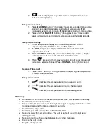 Preview for 8 page of GARNI WS6650 Instruction Manual