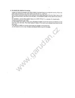 Preview for 10 page of Garudan GC-315-143 LH User Manual