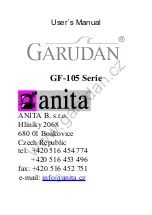 Preview for 1 page of Garudan GF-105 Series User Manual