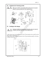 Preview for 22 page of Garudan GF-1107-147 MH User'S Manual And Spare Parts Book