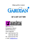 Preview for 29 page of Garudan GF-1107-147 MH User'S Manual And Spare Parts Book