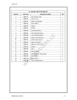 Preview for 57 page of Garudan GF-1107-147 MH User'S Manual And Spare Parts Book