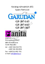 Preview for 41 page of Garudan GF-207-x47 Series User'S Manual And Spare Parts Book