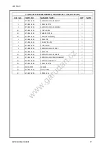 Preview for 57 page of Garudan GF-207-x47 Series User'S Manual And Spare Parts Book