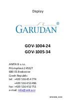 Preview for 25 page of Garudan GOV-1004-24 User Manual