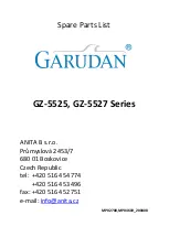 Preview for 25 page of Garudan GZ-5527 Series User Manual