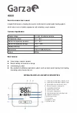 Preview for 6 page of GARZA 400610 User Manual