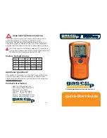 Preview for 1 page of Gas Clip Technologies MGC Pump Quick Start Manual