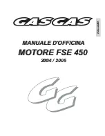 Preview for 3 page of GAS GAS 2004 FSE 400 (Italian) Manuale D'Officina