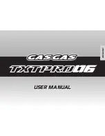 Preview for 3 page of GAS GAS 206 TXT PRO User Manual