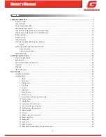 Preview for 3 page of GAS GAS Enduro 2T 250 2018 Owner'S Manual