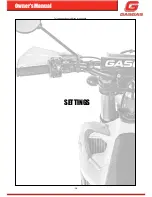 Preview for 58 page of GAS GAS Enduro 2T 250 2018 Owner'S Manual