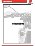 Preview for 68 page of GAS GAS Enduro 2T 250 2018 Owner'S Manual