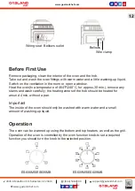 Preview for 13 page of GASLAND chef ES606MS Instructions For Installation And Use Manual