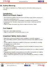 Preview for 2 page of GASLAND chef IH12BF Instructions For Installation And Use Manual