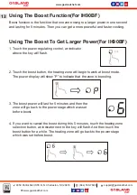 Preview for 14 page of GASLAND chef IH12BF Instructions For Installation And Use Manual