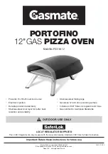 Preview for 1 page of Gasmate PORTOFINO PO3104-12 Manual