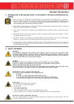 Preview for 3 page of Gasogen G3 25 2S User Operating Instructions Manual