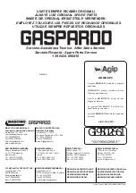 Preview for 184 page of Gaspardo ALIANTE DD Use And Maintenance