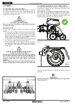 Preview for 90 page of Gaspardo CHRONO 300 Use And Maintenance