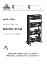 Gaspo Vertical Garden Assembly Instructions Manual preview