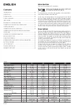 Preview for 2 page of Gastec 305 Instructions For Use Manual