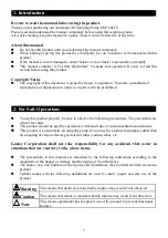 Preview for 3 page of Gastec GSP-501FT Instruction Manual