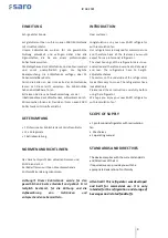 Preview for 3 page of Gastro saro GTK1530 Operating Instructions Manual