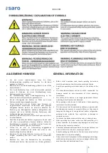 Preview for 5 page of Gastro saro GTK1530 Operating Instructions Manual