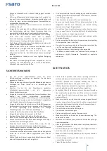 Preview for 6 page of Gastro saro GTK1530 Operating Instructions Manual