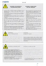 Preview for 8 page of Gastro saro GTK1530 Operating Instructions Manual