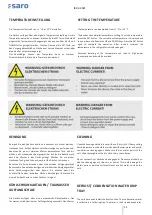 Preview for 11 page of Gastro saro GTK1530 Operating Instructions Manual