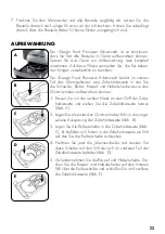 Preview for 23 page of Gastroback DESIGN FOOD PROCESSOR ADVANCED Operating Instructions Manual