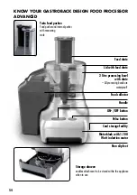 Preview for 54 page of Gastroback DESIGN FOOD PROCESSOR ADVANCED Operating Instructions Manual