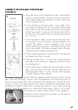 Preview for 67 page of Gastroback DESIGN FOOD PROCESSOR ADVANCED Operating Instructions Manual