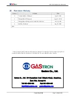 Preview for 30 page of GASTRON GTC-540 Instruction Manual