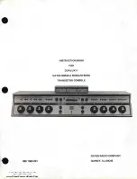 Preview for 2 page of Gates Radio Company DUALUX II M6542-A Instruction Book